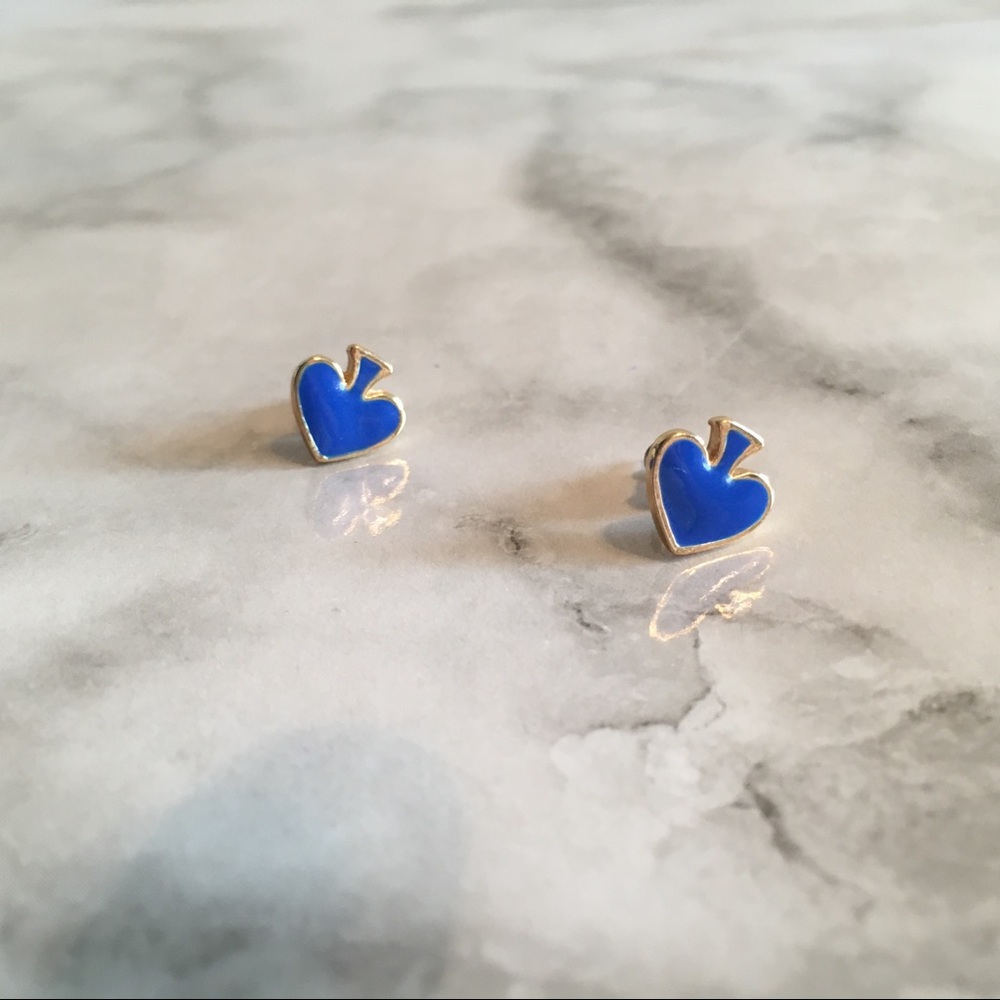Kate Spade “Spade to Spade” stud earrings